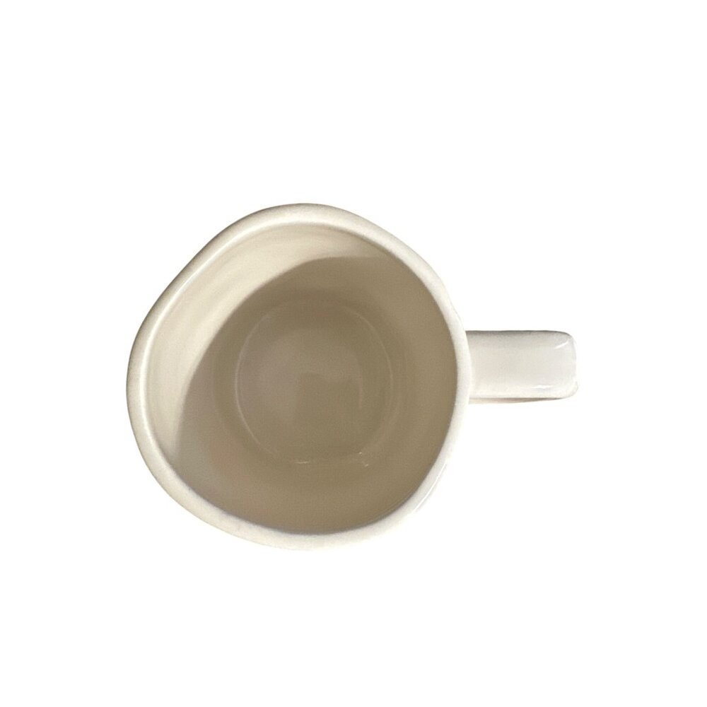 Rae Dunn Artisan Collection Ceramic Mug With "Little" Text In Neutral White - Picture 2 of 4